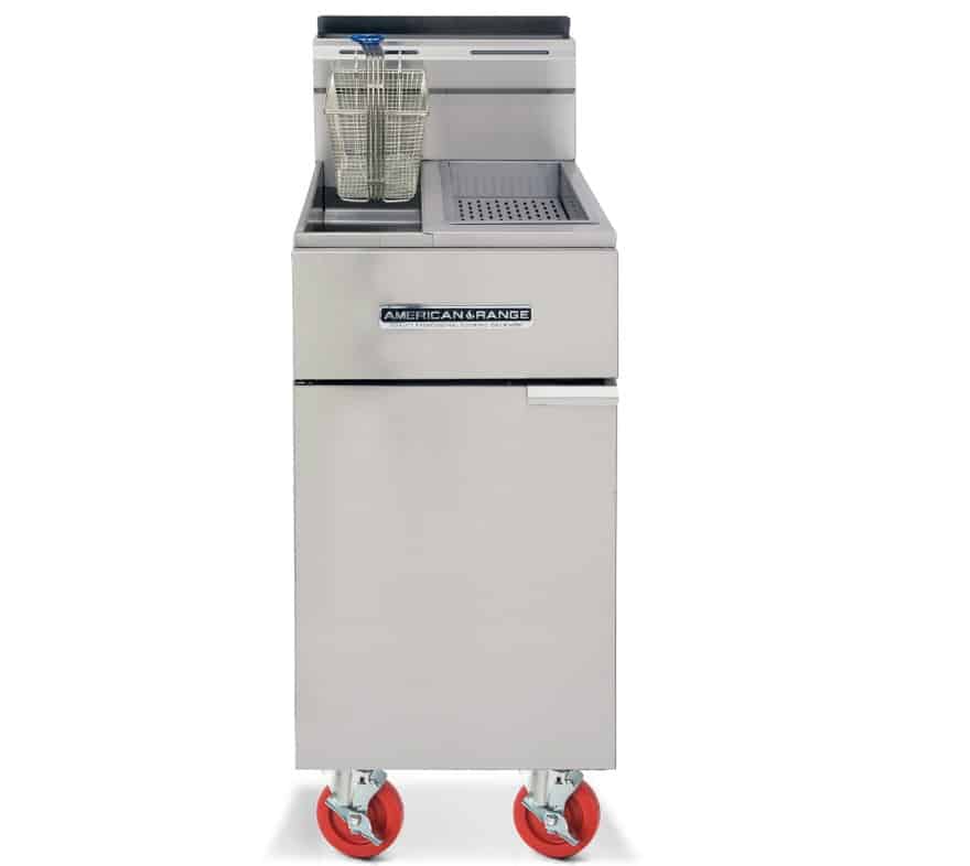 American Range Fryers with Built-in Dump Station