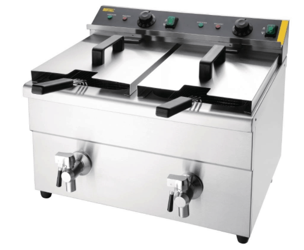 Buffalo Twin Tank Induction Fryer