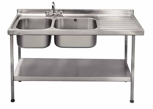 Franke Sissons Double Sink Right Hand Drainer