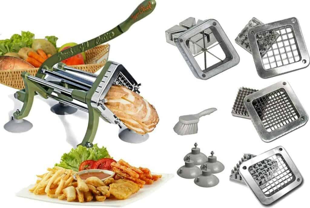 Tiger Chef 14-piece Commercial Grade Heavy Duty French Fry Cutter