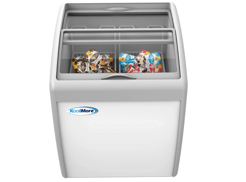 KoolMore Commercial Ice Cream Display Freezer