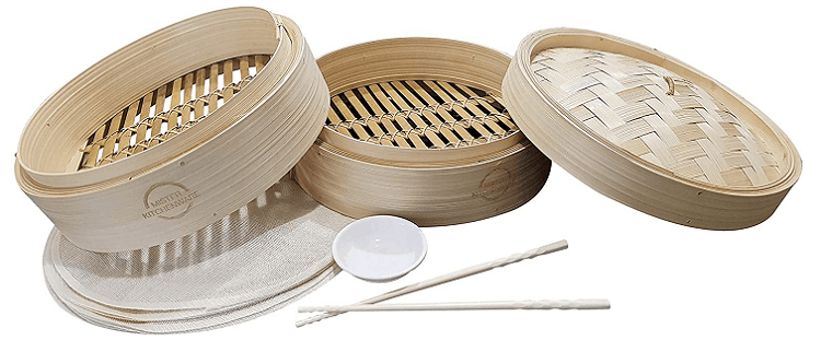 Mister Kitchenware 10-inch Bamboo Steamer